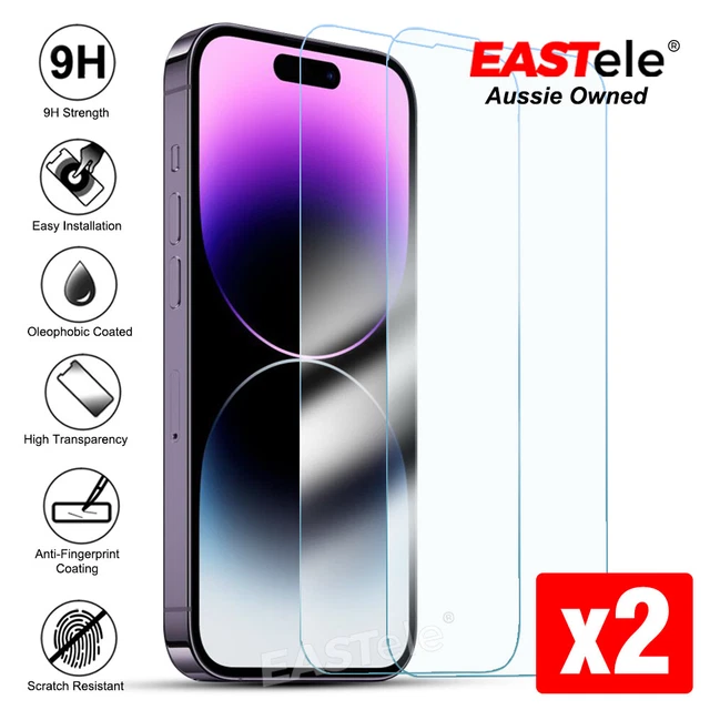 iPhone 15/14/13/12 Tempered Glass Screen Protector