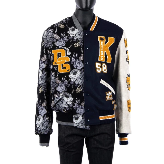 Dolce and hotsell gabbana varsity jacket