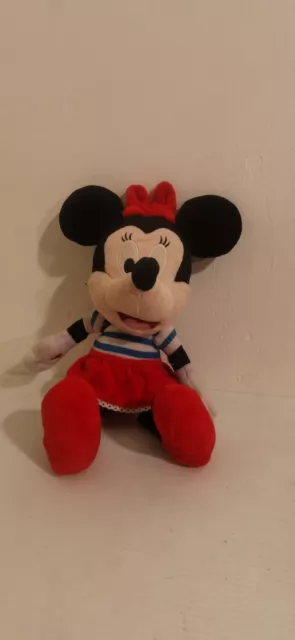 Kiss Kiss Minnie Mouse 11-12" Teddy Plush Soft Toy Disney Imc Toys