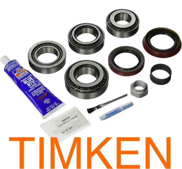 Axle Differential Bearing and Seal Kit-4WD Rear,Front Timken DRK321
