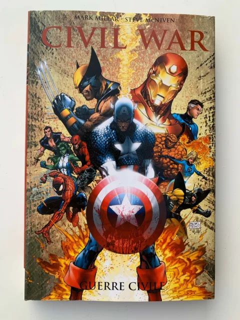 BD CIVIL WAR Tome 1 : Guerre civile - intégrale Marvel Deluxe EO / Panini Comics