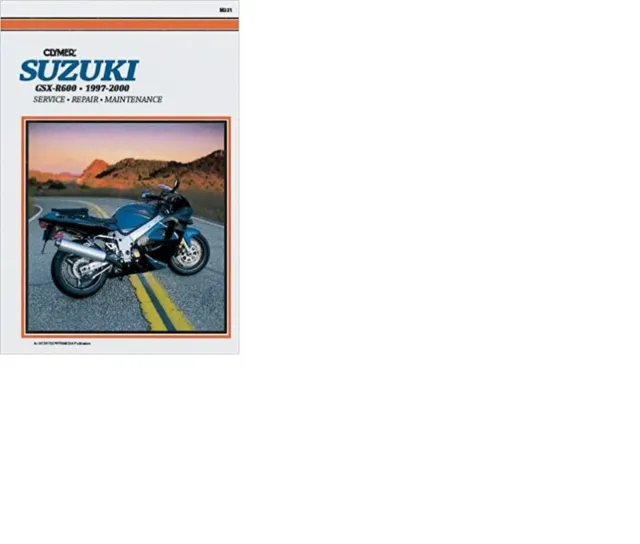 Suzuki GSX-R600 Motorcycle 1997-2000Service Repair Manual M331 Clymer NEW SEALED