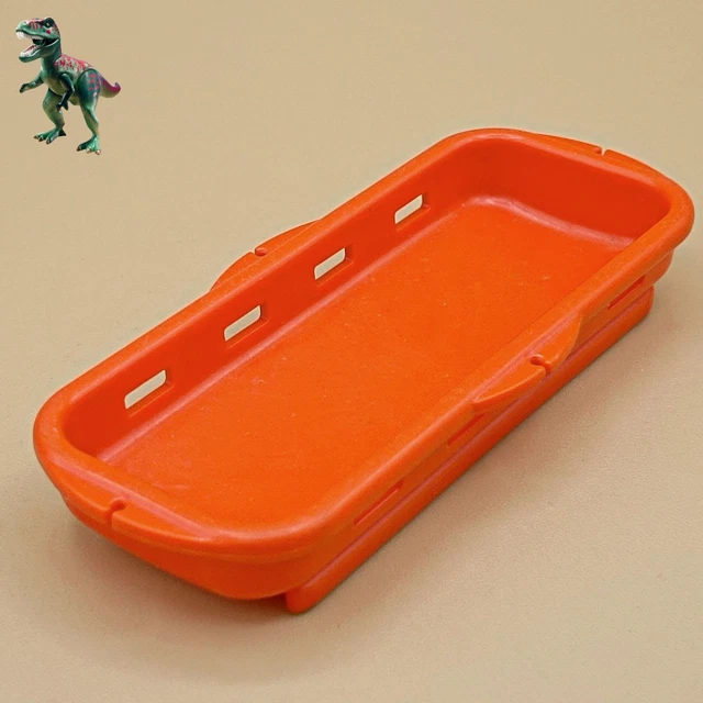 PLAYMOBIL CAMILLA NARANJA-HELICOPTERO de rescate-emergencias