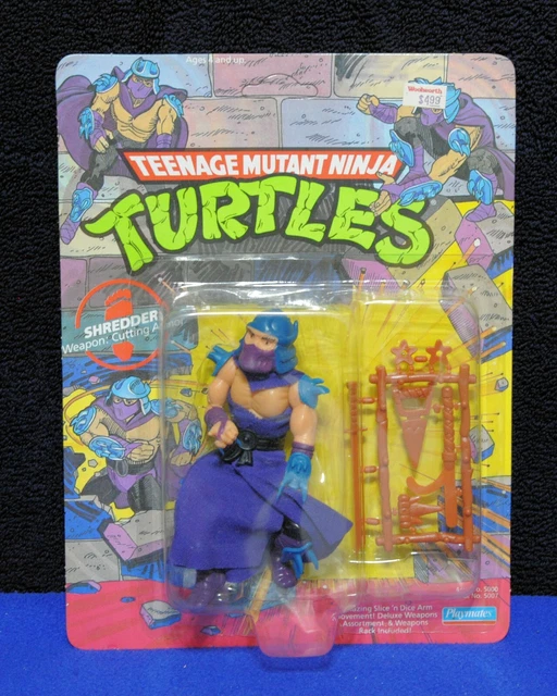 Shredder 1988 Teenage Mutant Ninja Turtles Playmates UNPUNCHED