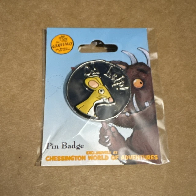Merli Pin THE GRUFFALO CHESSINGTON World Of Adventures Coin Pin Badge Merlin £13. ...