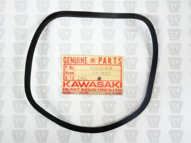 Kawasaki NOS NEW 23028-019 Tail Lamp Light Lens Gasket G3 G4 GF7 F9 KE KH KL KM