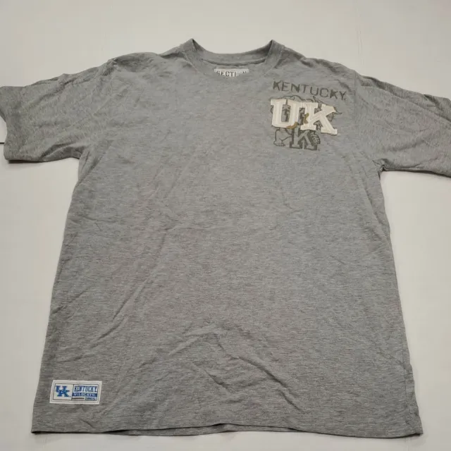 NWOT Kentucky Wildcats Football Basketball Gray T-Shirt Large New Without Tags