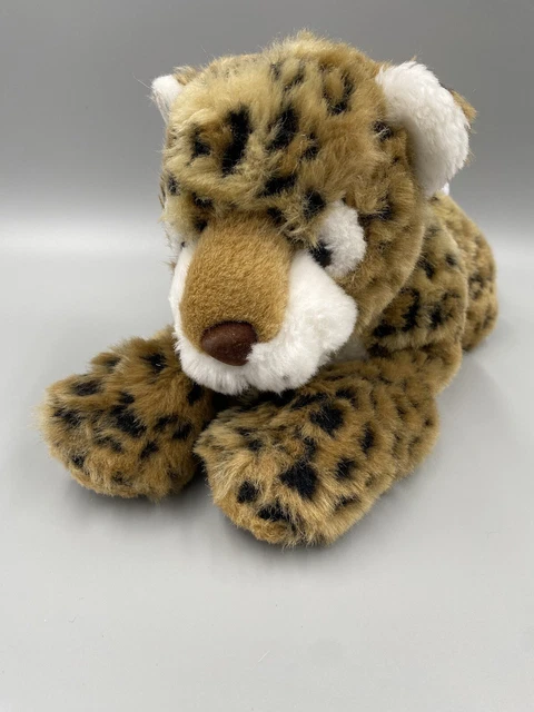 15” REALISTIC SPOTTED Leopard Cheetah Plush Stuffed Animal BJ Toy