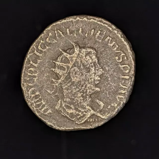 Roman Silver Coin -- Gallienus/Valerian Antoninianus