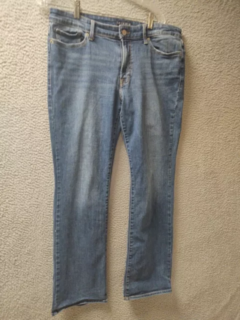 Lucky Brand Jeans Womens Size 16/33 R Blue Denim Sweet Mid Rise Boot Cut 0477