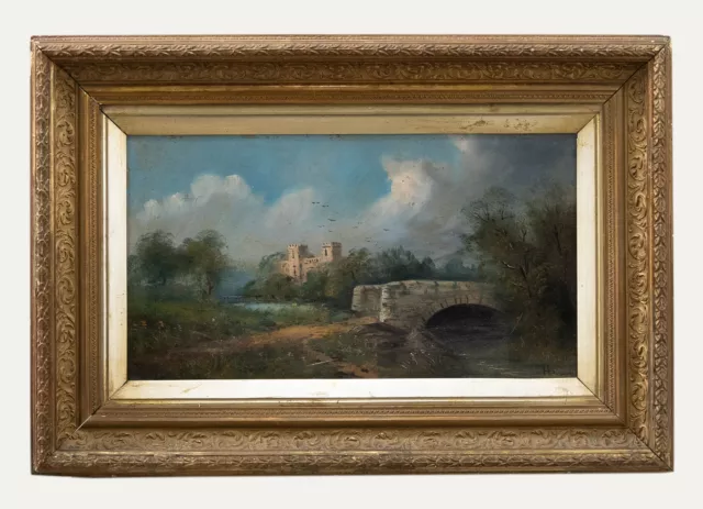 Late 19th Century Oil - View of the Castle
