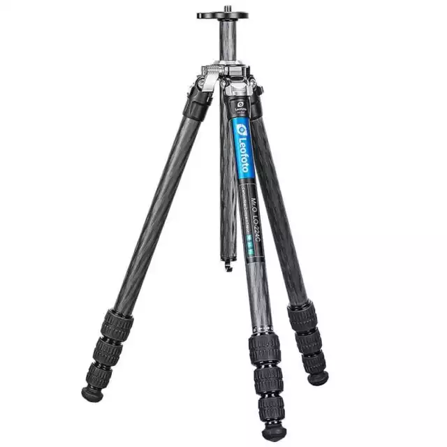 Leofoto LO-224C Carbon Fiber Bino Tripod w/Built-in Hollow Ball & Bag LO-224C