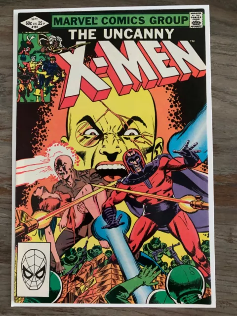 Uncanny X-Men #161 Newsstand ORIGIN OF Magneto 🗝KEY Marvel 1982 FN+
