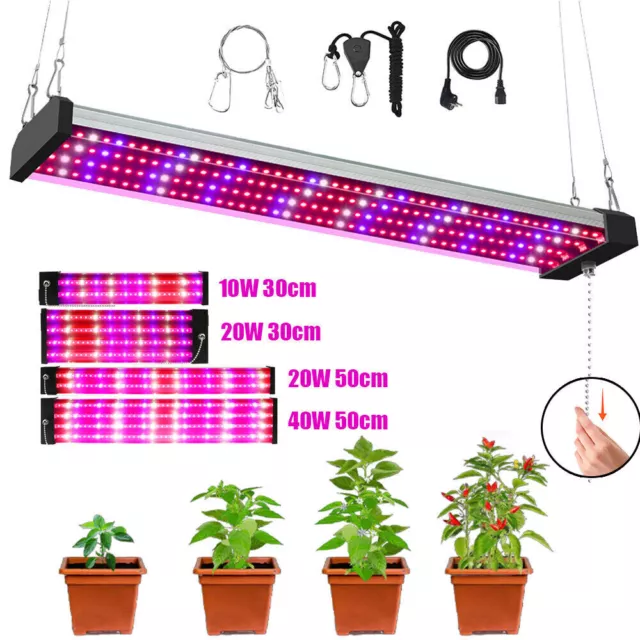 30/50cm plant lamp LED full spectrum grow lamp Connectable houseplants