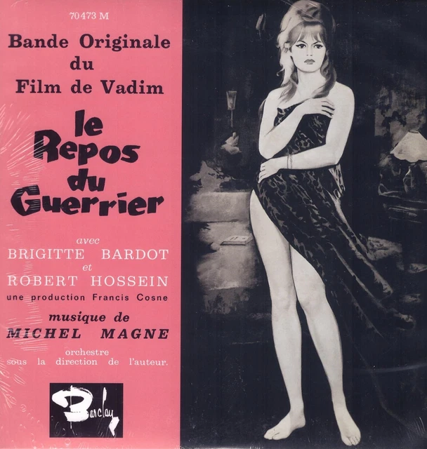 Brigitte Bardot 45t Le repos du guerrier disque Barclay ref 70473 avec languette