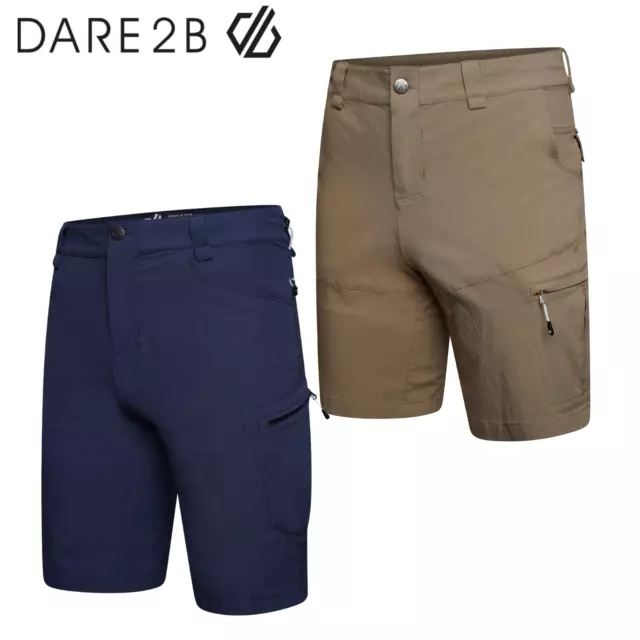 Mens Dare2b Tuned In Offbeat Pocket Cargo Lightweight Stretch Shorts RRP £65