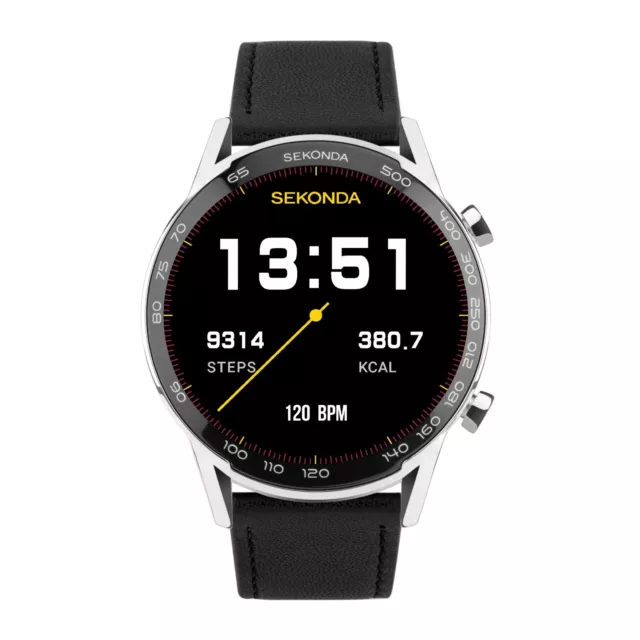 Sekonda Mens Active Plus Smart Watch Brand New Boxed RRP £99.99 Model 30178