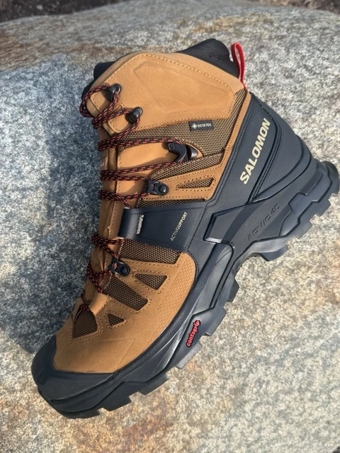 SALOMON BOOTS MEN’S Quest 4 GORE-TEX Hiking & Backpacking Size 11 ...