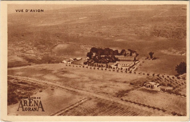 CPA AK ORAN Domaine de Arena Oran - Airplane View ALGERIA (1089033)