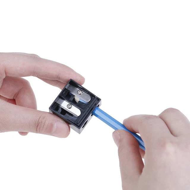 Afilador de lápices de doble orificio lápiz multifuncional SharpNHUK