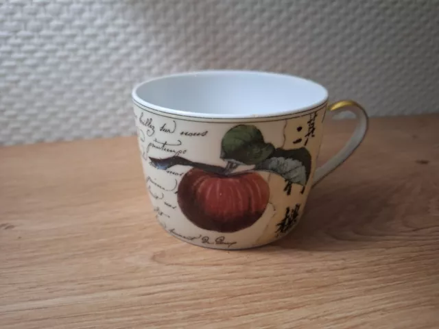 Tasse à Thé Bernardaud modèle Poésie