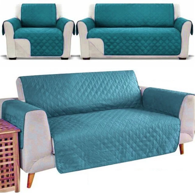 Sofa Covers Quilted Throw Washable Anti Slip Cover-Couch Furniture Protector Pet