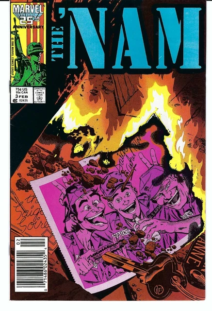 THE 'NAM 2, 3 & 4 all in VF+/NM- Marvel 3