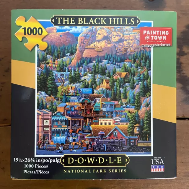Dowdle Jigsaw Puzzle - 500 Piece -The Black Hills-Mt. Rushmore - National Parks