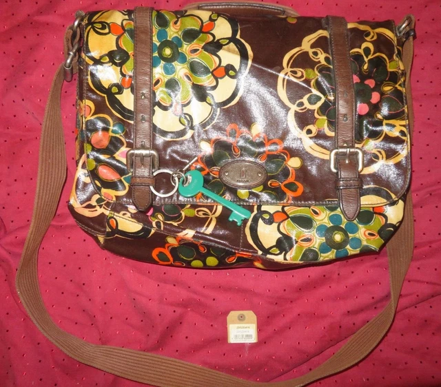 Fossil key sales per messenger bag
