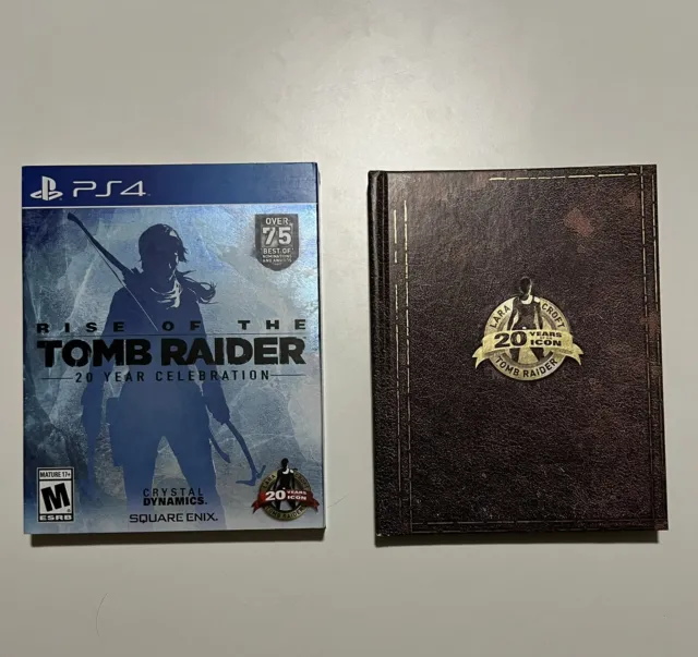 Rise Of The Tomb Raider 20 Year Celebration OEM Game, Slipcover, & Art Book