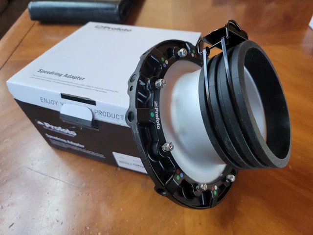 Profoto 100501 RFi Speedring Adapter Profoto (Black)  mint w shelf worn box
