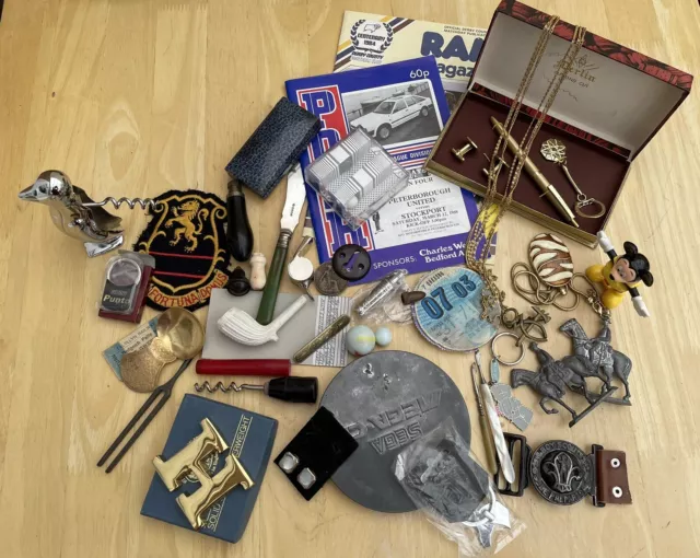 Job Lot of Vintage and Modern Collectables Curios, Mixed and Varied Items