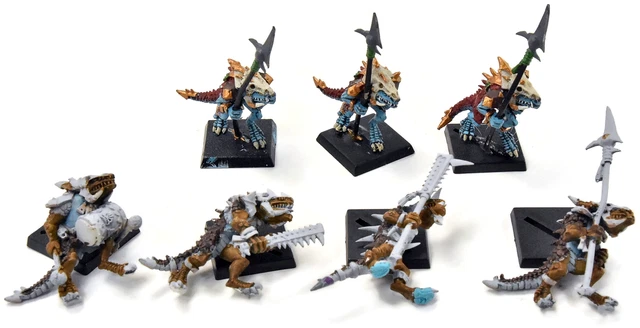 SERAPHON 7 SAURUS Warriors #1 METAL Sigmar temple Guard $59.99 ...