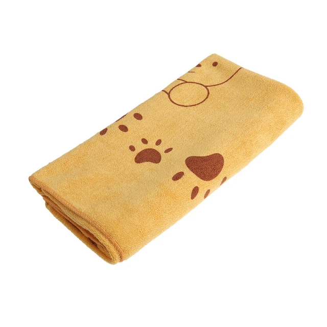 Toallas absorbentes para mascotas no tóxicas de gran tamaño secado rápido cómodas toalla perros gatos