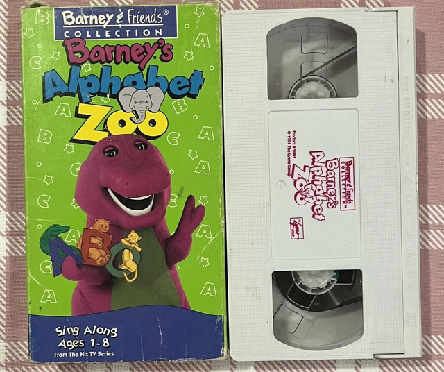 BARNEY - BARNEYS Alphabet Zoo (VHS, 1994) £4.01 - PicClick UK