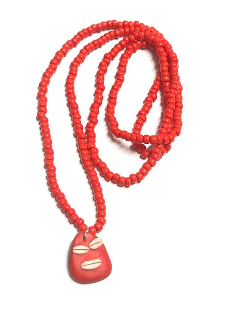 ELEGGUA AMOR - COLLAR SANTERIA YORUBA IFA - Eleke Santeria inlé INLE