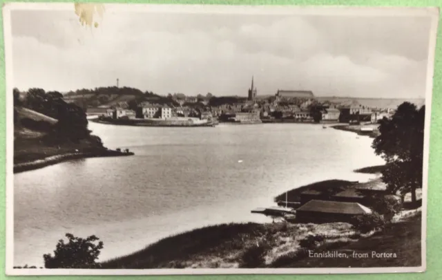 Enniskillen Ireland from Portora Postcard