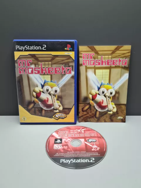 Mr. Moskeeto + Anleitung Sony Playstation 2 Ovp Pal Cib Ps2 Rar Selten