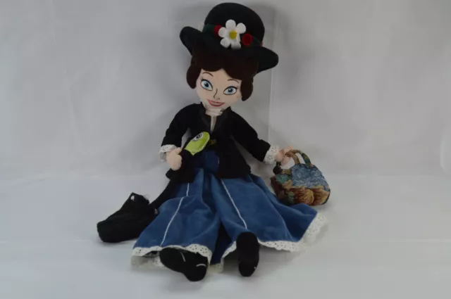 Mary Poppins Plush Soft Toy - 20" Doll Toy - Disney Store Exclusive