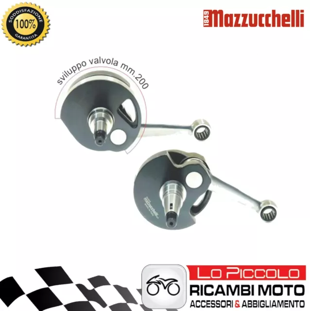 Albero Motore Mazzucchelli Vespa Px 125 - 150 Anticipato Corsa 60