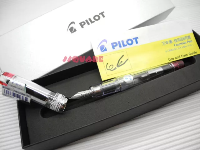 (Tracking no.) Pilot FPRN-350R Prera Fine Fountain Pen + 6 IC-50 Cartridges, Red