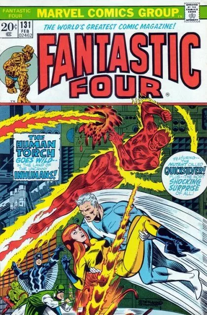 Fantastic Four #131 (1972) 1st cameo app. Omega the Ultimate Alpha (Missing m...