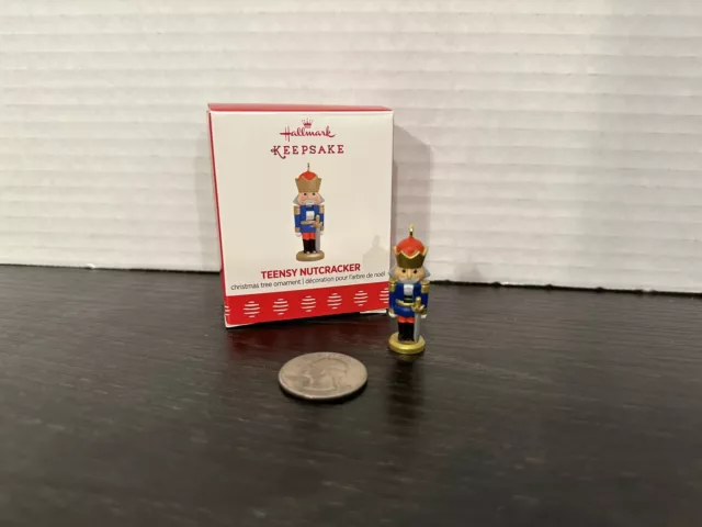 2017 Hallmark Keepsake Miniature Ornament Teensy Nutcracker