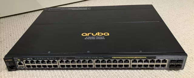 HP Aruba 2920-48G PoE+ Gigabit Ethernet Managed Network Switch J9729A