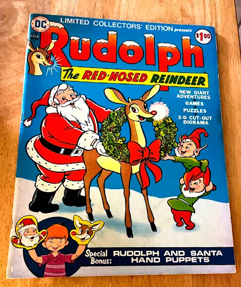 Limited Collectors Edition C-33 RUDOLPH the RED-NOSED REINDEER DC Comic (1975) 9