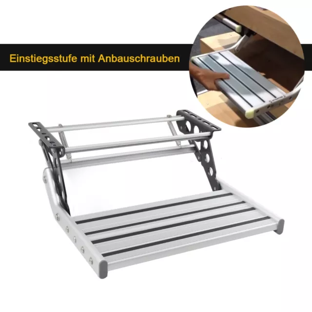 Einstiegstufe Trittstufe Manuelle Single Step Tritt Einstieg Wohnmobil Wohnwagen