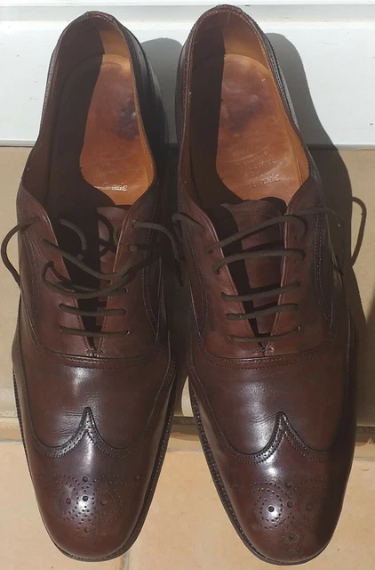 CHURCH'S .Chaussures homme en cuir marron. taille UK 11,5 équivaut à un 45.