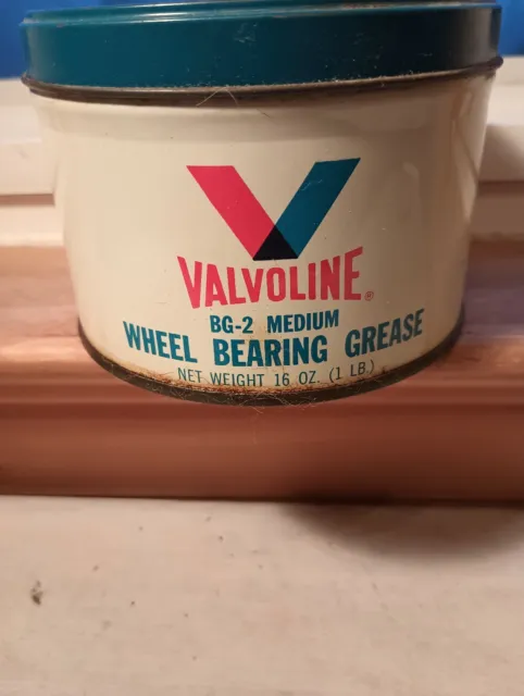 Valvoline One Pound Grease Can (Full)