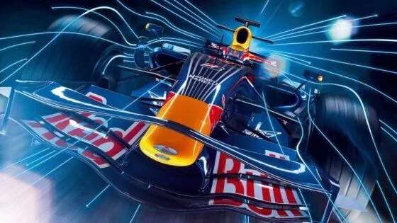 Red Bull RB4 Formula 1 Car CARS5049 Art Print Poster A4 A3 A2 A1