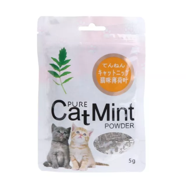 Cat Mint Natural Organic Premium Treats Catnip Menthol Kitten Funny Flavor Sleep